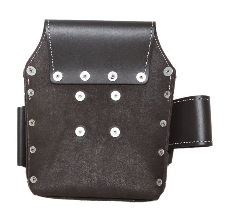 Zeluga 20-150 6 Pocket Leather Electrician Tool Pouch, Oil Tan - Image 2