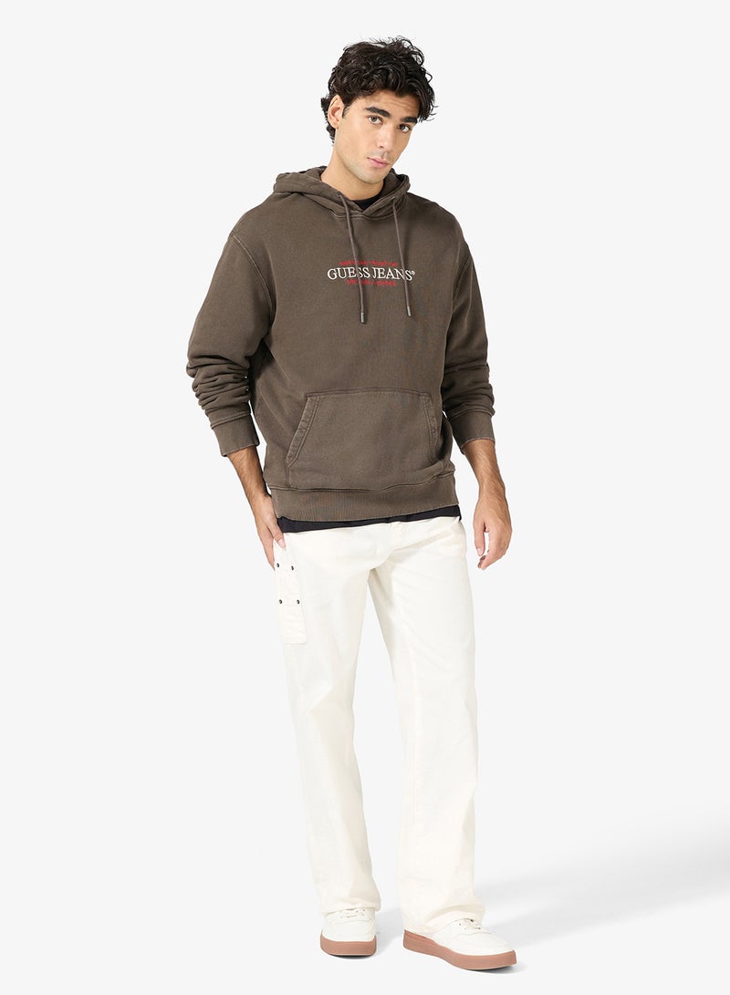 GUESS Regular America Trad Hoodie - Image 4