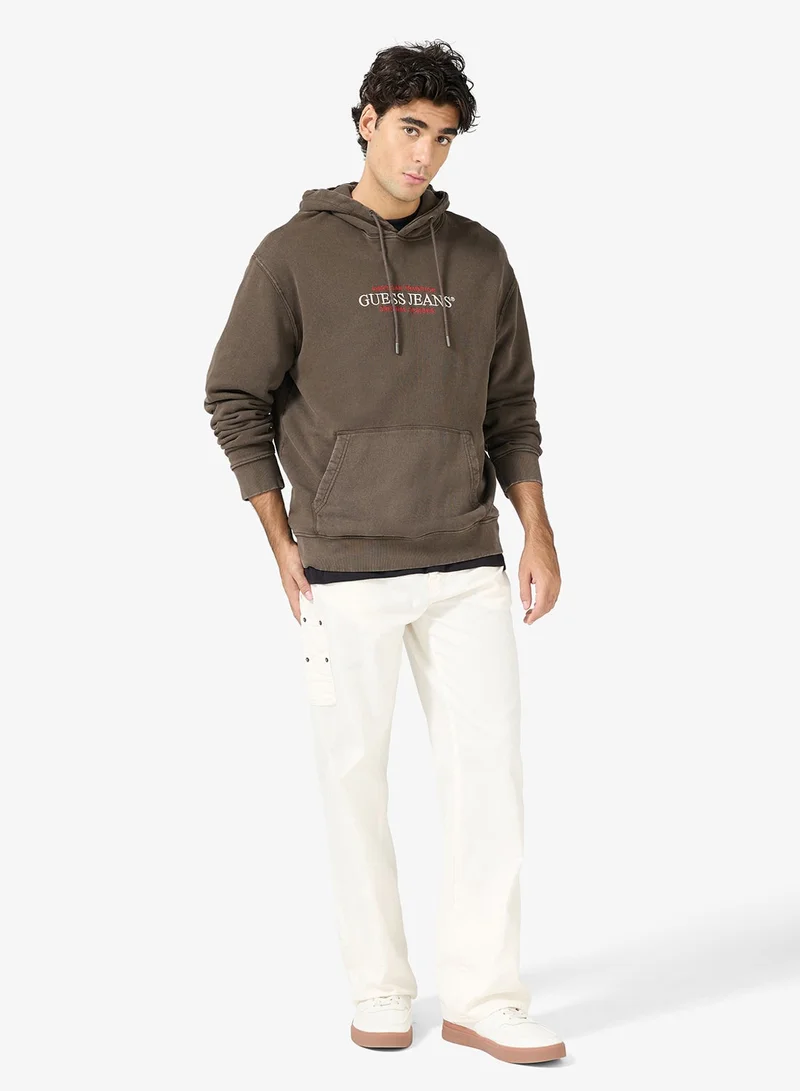 GUESS  Regular America Trad Hoodie for Men | Best Price UAE