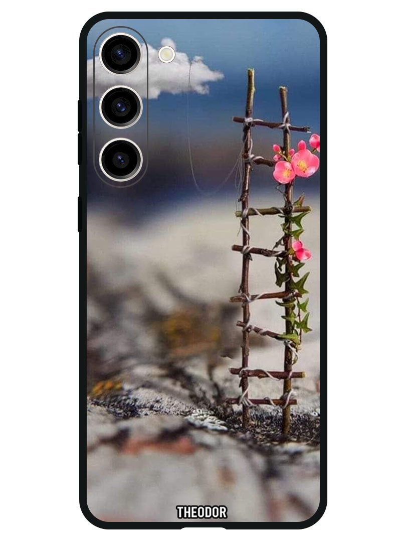 Theodor Protective Case Anti Scratch Shock Proof Bumper Cover For Samsung Galaxy S23 FE Cloud with Stair - Image 1