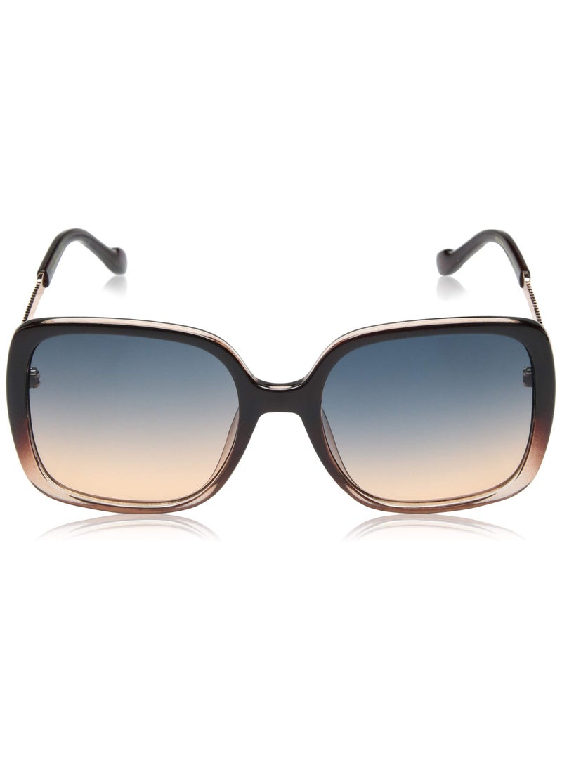 Jessica Simpson Jessica Simpson Women's J5715 Oversized Square Sunglasses with Metal Temple and UV400 Protection - Glamorous Sunglasses for Women, 65mm  - Image 2