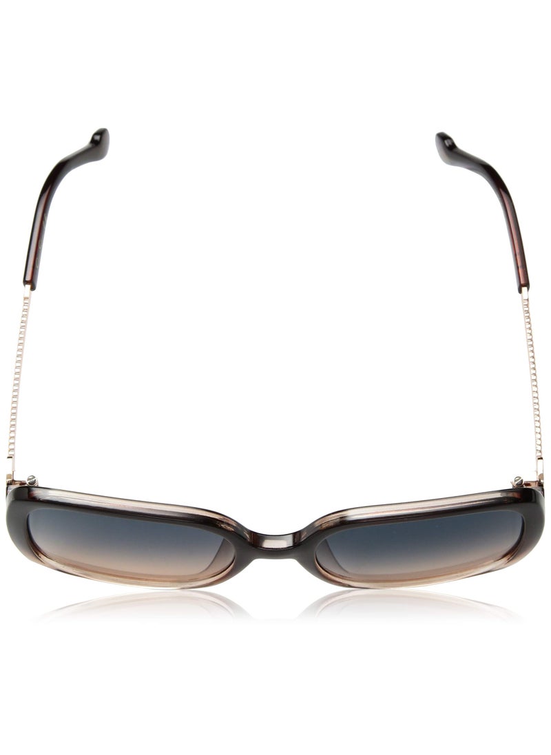 Jessica Simpson Jessica Simpson Women's J5715 Oversized Square Sunglasses with Metal Temple and UV400 Protection - Glamorous Sunglasses for Women, 65mm  - Image 4
