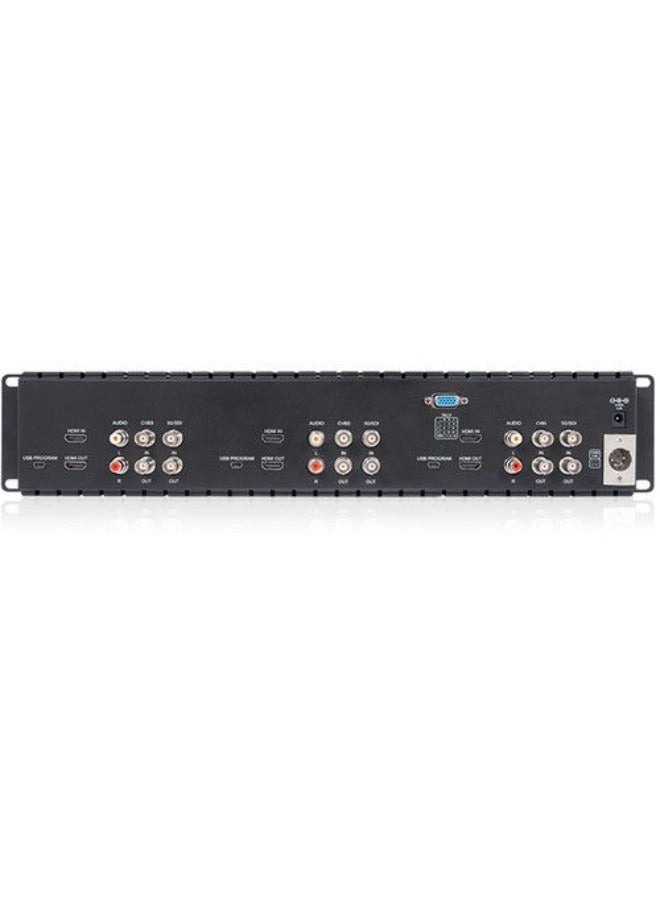 Feelworld FeelWorld T51 Triple 5" 2 RU 3G-SDI/HDMI Rackmount Monitor - Image 5