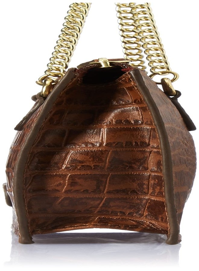 هاي ديزاين حقيبة يد نسائية من الجلد من هايدساين - لون بني فاتح - Image 4