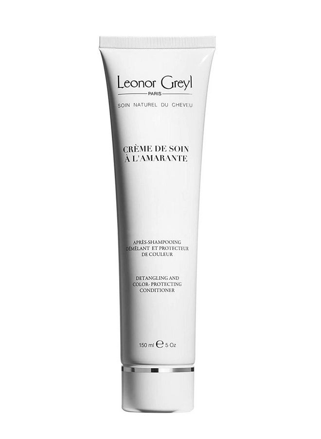 ليونور جريل بلسم Paris Creme De Soin A L'Amarante لفك تشابك الشعر وحماية الألوان، خالي من الغلوتين ونباتي 94%، مكونات طبيعية، بلسم تنعيم عميق (5 أونصة)  - Image 1