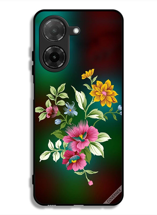 Covernex Xiaomi Redmi A5 4G Protective Case Cover HD Flowers - Image 1
