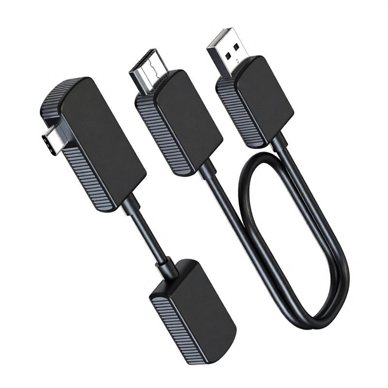 مُرسل USB-C بدقة 1080P+ و مستقبل HDMI قابل للربط والاستخدام فورًا - محول فيديو لاسلكي لا يحتاج إلى برنامج تشغيل للألعاب FPS، أجهزة اللعب المحمولة والمكتب المنزلي - Image 1