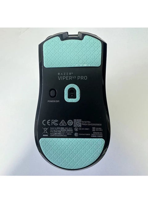 Suitable For Thunder Snake Venom Viper V3pro Mouse Foot Sticker Professional Edition Teflon Replacement Ice Skating Edition Foot Pad-Color:Saffiano