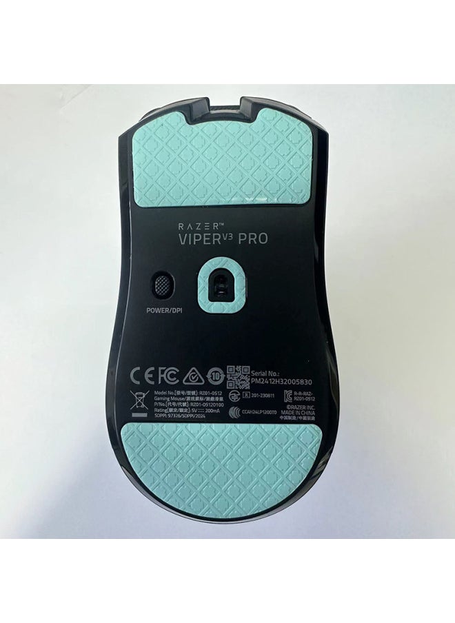 Generic - Suitable For Thunder Snake Venom Viper V3pro Mouse Foot Sticker Professional Edition Teflon Replacement Ice Skating Edition Foot Pad-Color:Saffiano - Image 1