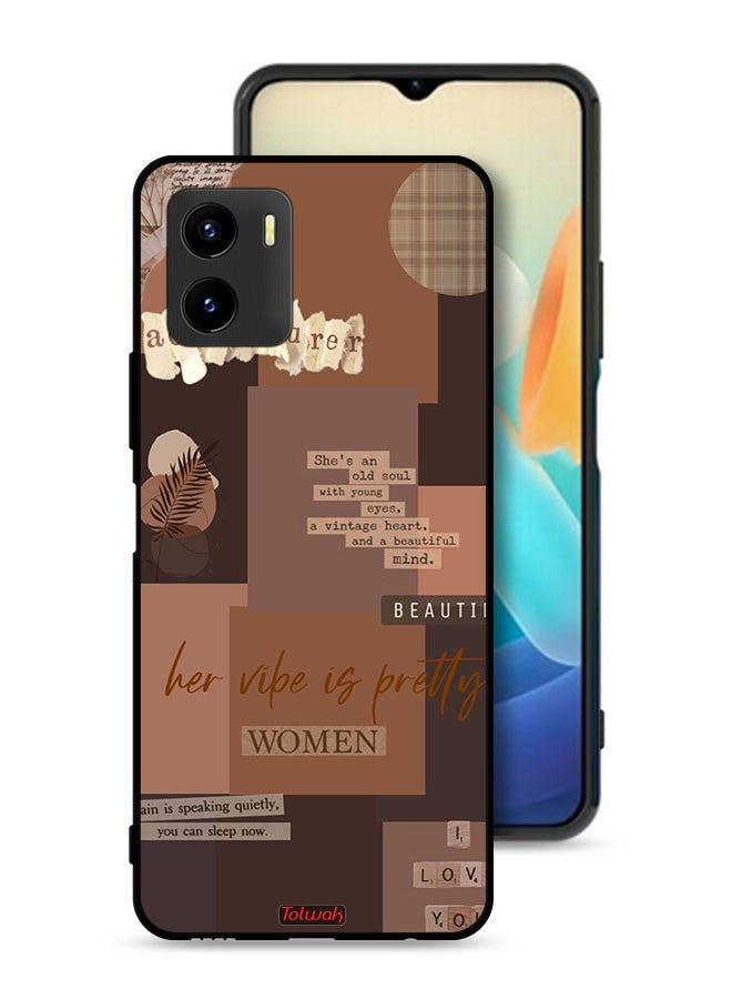 Tolwak Vivo Y15s Protective Case Cover Adventurer Women - Image 1