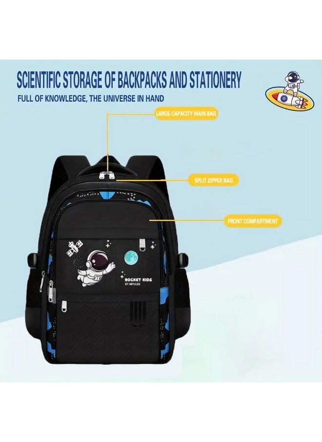 Impulse Impulse Astronaut 27L Unisex Stylish &Trendy Water Resistant printed Bag, College travel Backpack, School Bag for boys & girls  - Image 3