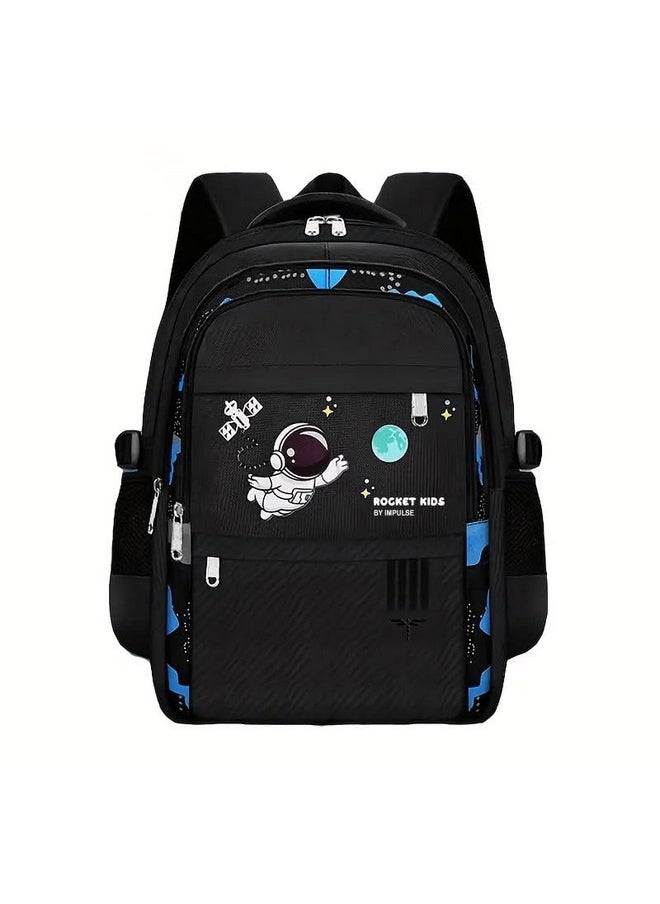 Impulse Impulse Astronaut 27L Unisex Stylish &Trendy Water Resistant printed Bag, College travel Backpack, School Bag for boys & girls  - Image 1