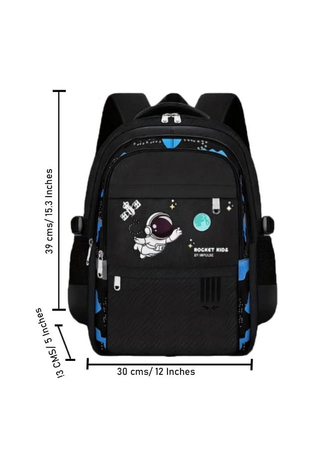 Impulse Impulse Astronaut 27L Unisex Stylish &Trendy Water Resistant printed Bag, College travel Backpack, School Bag for boys & girls  - Image 5