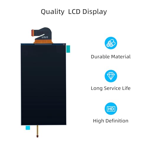 Wigearss Replacement LCD Screen for N Switch Lite, LCD Screen Display Panel Whit Screen Protector Repair kit for Switch Lite - Image 4