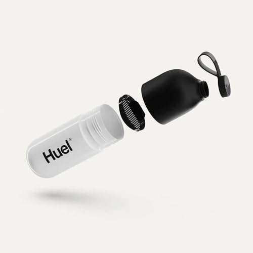 Huel Black Edition Shaker Bottle | BPA Free and Long-Lasting Tritan Body | Lockable Lid to Avoid Spills | Fill line guide for perfect Measurements | Dishwasher Friendly | 13.5oz - Image 3
