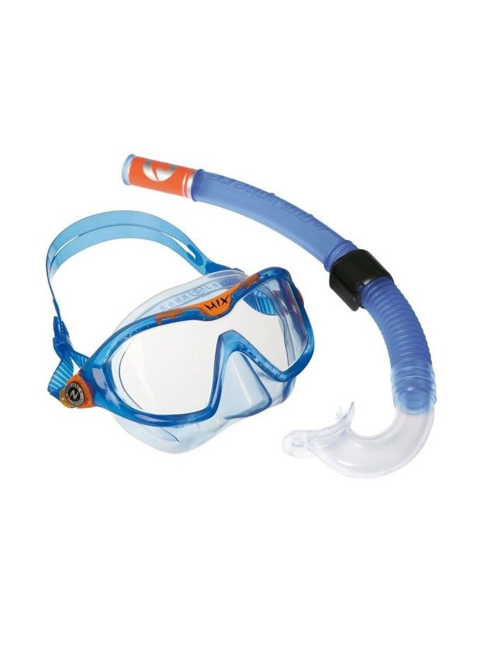 AQUA LUNG Aqualung Mix JR Snorkelling Combo for Junior Blue 