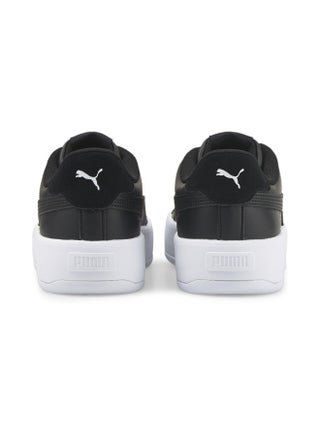 Lily Platform Laced Womens Low Top Trainer Shoes - view 3