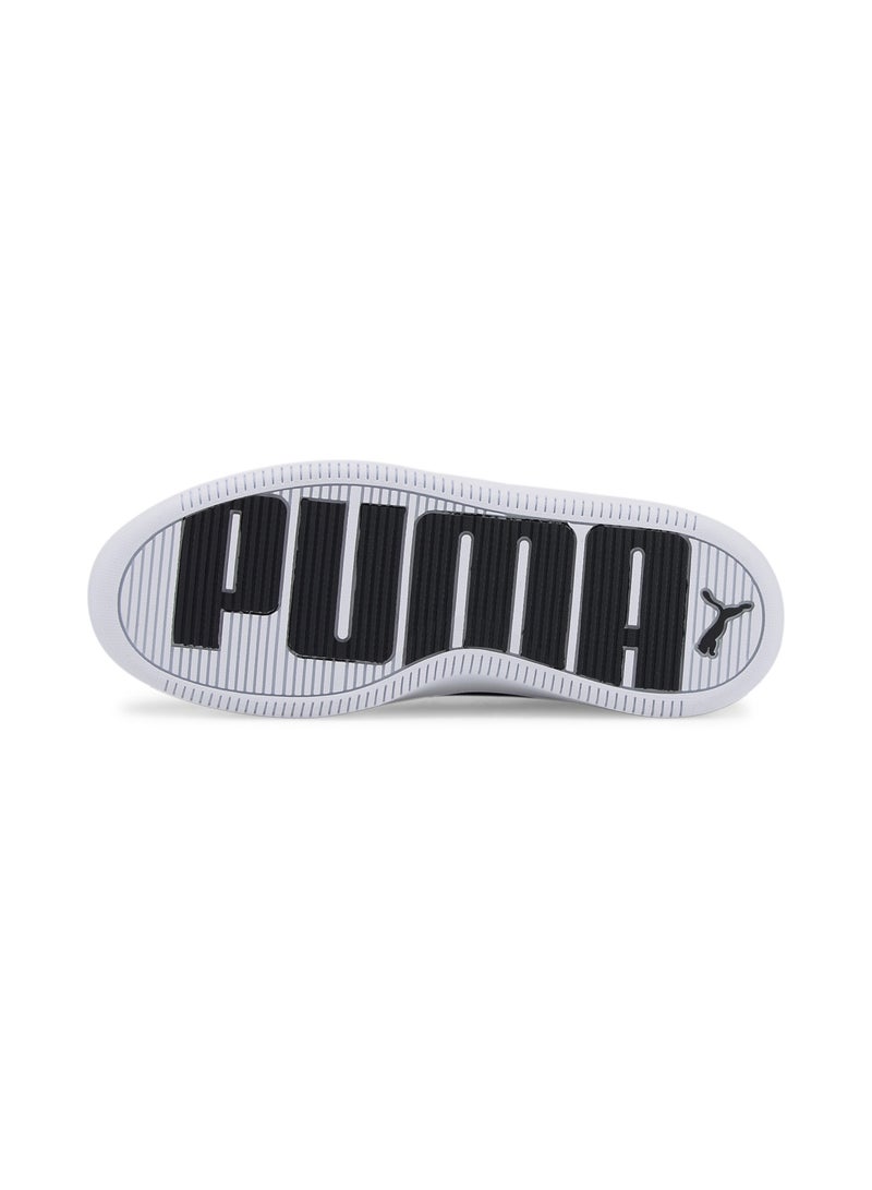 PUMA Lily Platform Womens Black Lace Up Sneakers - Image 4