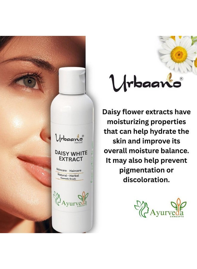 Urbaano herbal Daisy White Flower Liquid Extract Natural Ingredient for Making DIY Skin Care Products Soap, Serum, Toner, Lotion, Face wash -100ml - Image 5