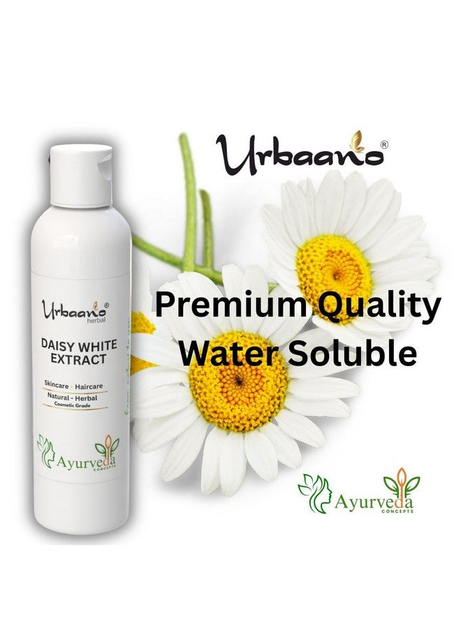Urbaano herbal Daisy White Flower Liquid Extract Natural Ingredient for Making DIY Skin Care Products Soap, Serum, Toner, Lotion, Face wash -100ml - Image 4
