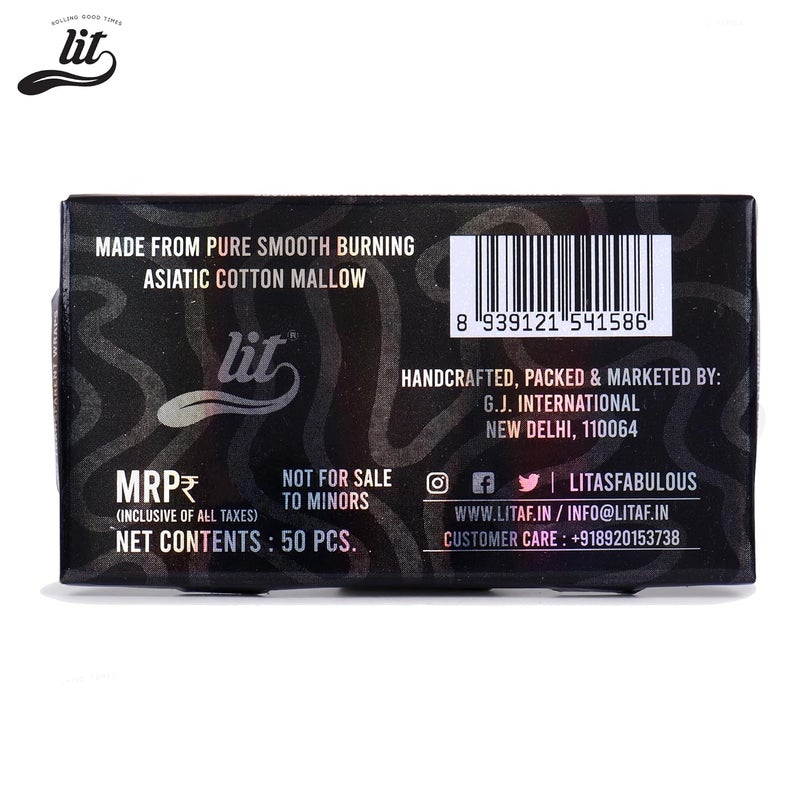 LIT Glassy Wraps 100% Natural Transparent Rolling Paper (50 Papers in 1 Pack) - Image 5