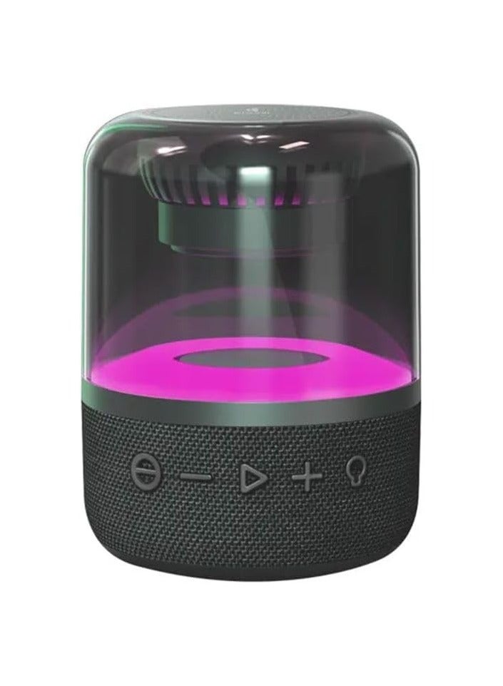 Kisonli LP-3S Bluetooth Speaker With Call – 360 Degree Sound (8W) / Deep Bass – Hands-Free Voice Call (Built-In Mic.) – RGB Light – AUX Audio Input/TF card/USB – 1200mAh (2-4 hours) chargeable - Image 5