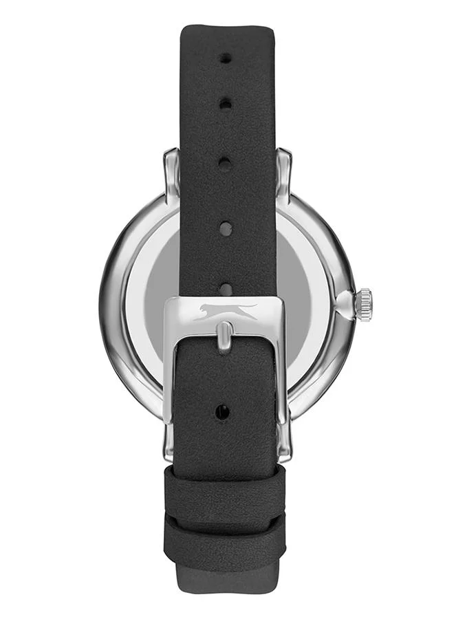 Slazenger Slazenger SL.9.6544.4.04 Women's Multi Function Display Watch & Leather Strap Blue