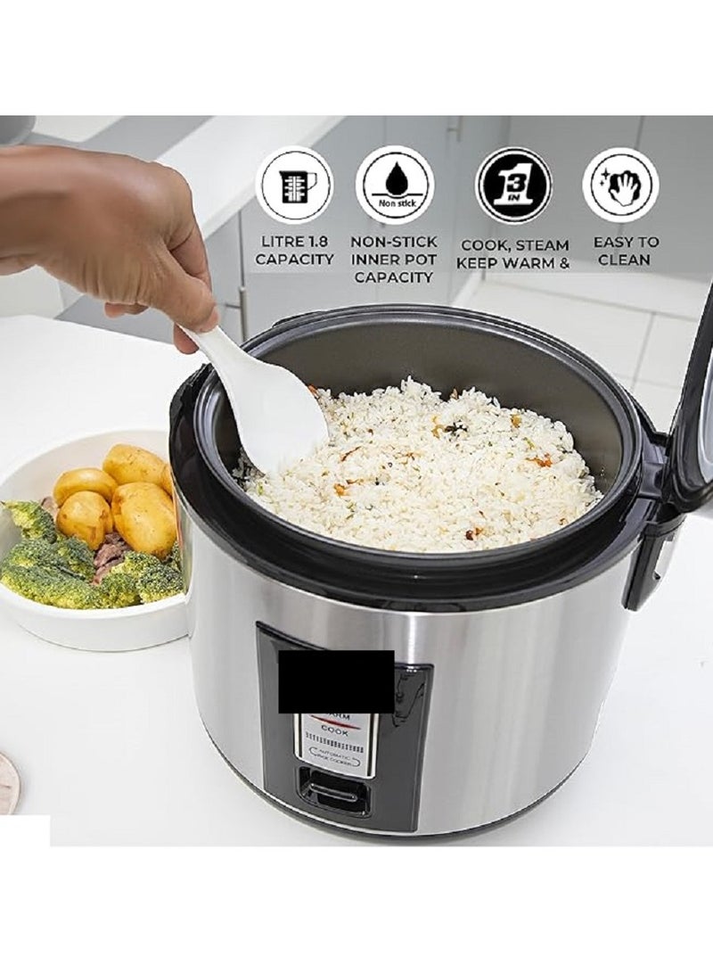 Versatile Electric Rice Cooker and Multicooker Perfect for Soup, Porridge, and Steaming, 4L Capacity Electric Lunch Box for Home Cooking - Image 2