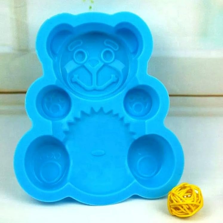 BigPlayer Silicone Animal Mould Cake Mould Chocolate Soap Mould Baking Mould Soap Making Candle Craft Animal Mould Set of 4 - Image 2