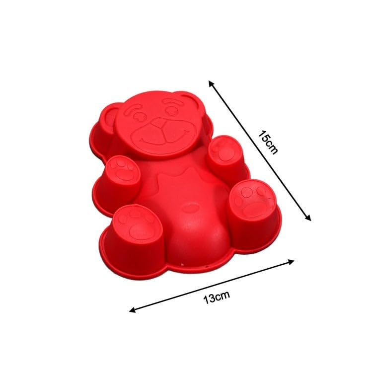 BigPlayer Silicone Animal Mould Cake Mould Chocolate Soap Mould Baking Mould Soap Making Candle Craft Animal Mould Set of 4 - Image 3