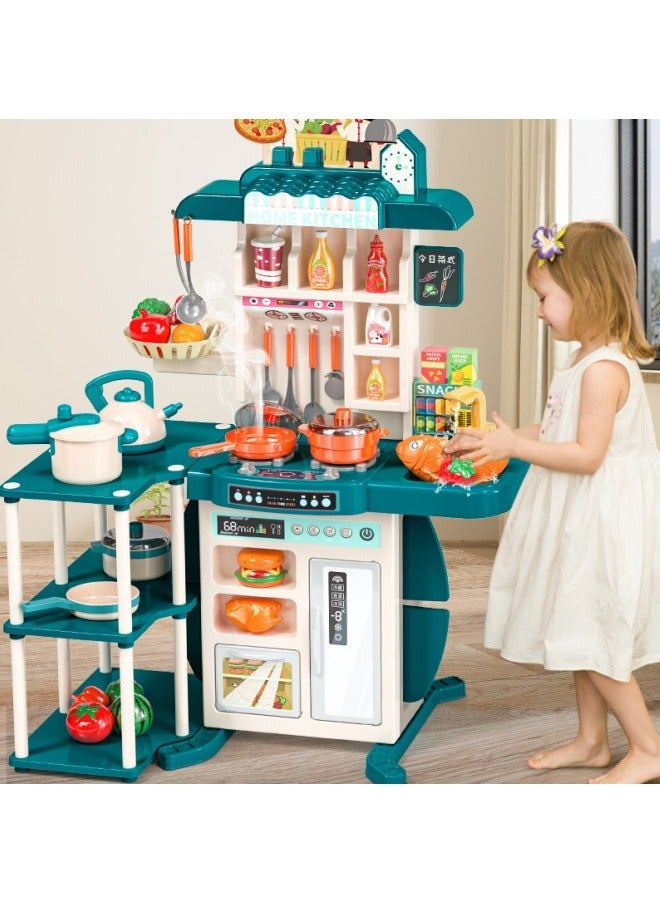 جني ثروة لعبة المطبخ مجموعة للأطفال ،العاب مطبخ اطفال ، وتلعب الأطفال في الطبخ ، مع الصوت والضوء - Image 2