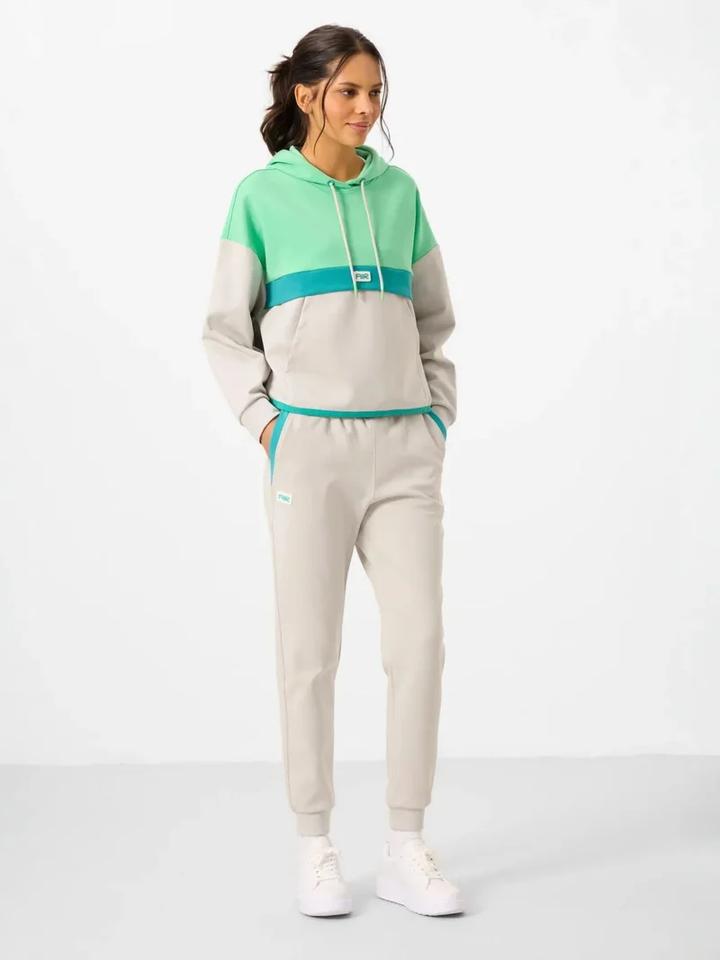 تومي لايف TOMMY Color-Blocked Hooded Sweatshirt And Pants Set