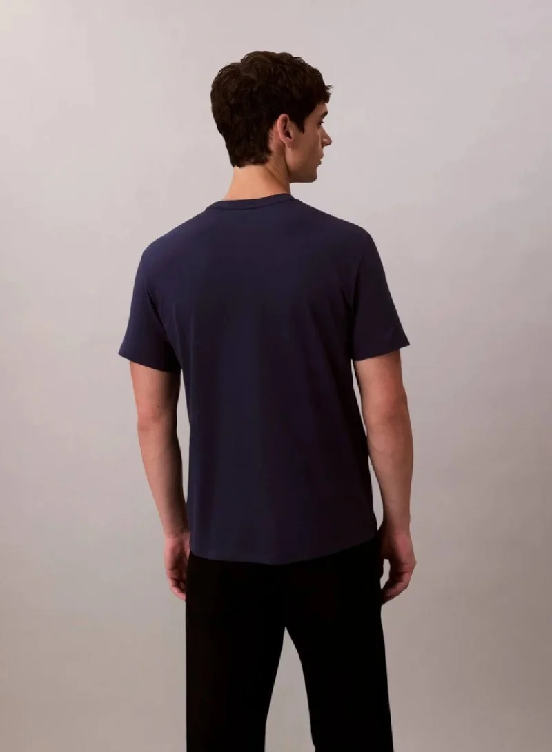 Calvin Klein Jeans Monogram Logo Cotton T-Shirt