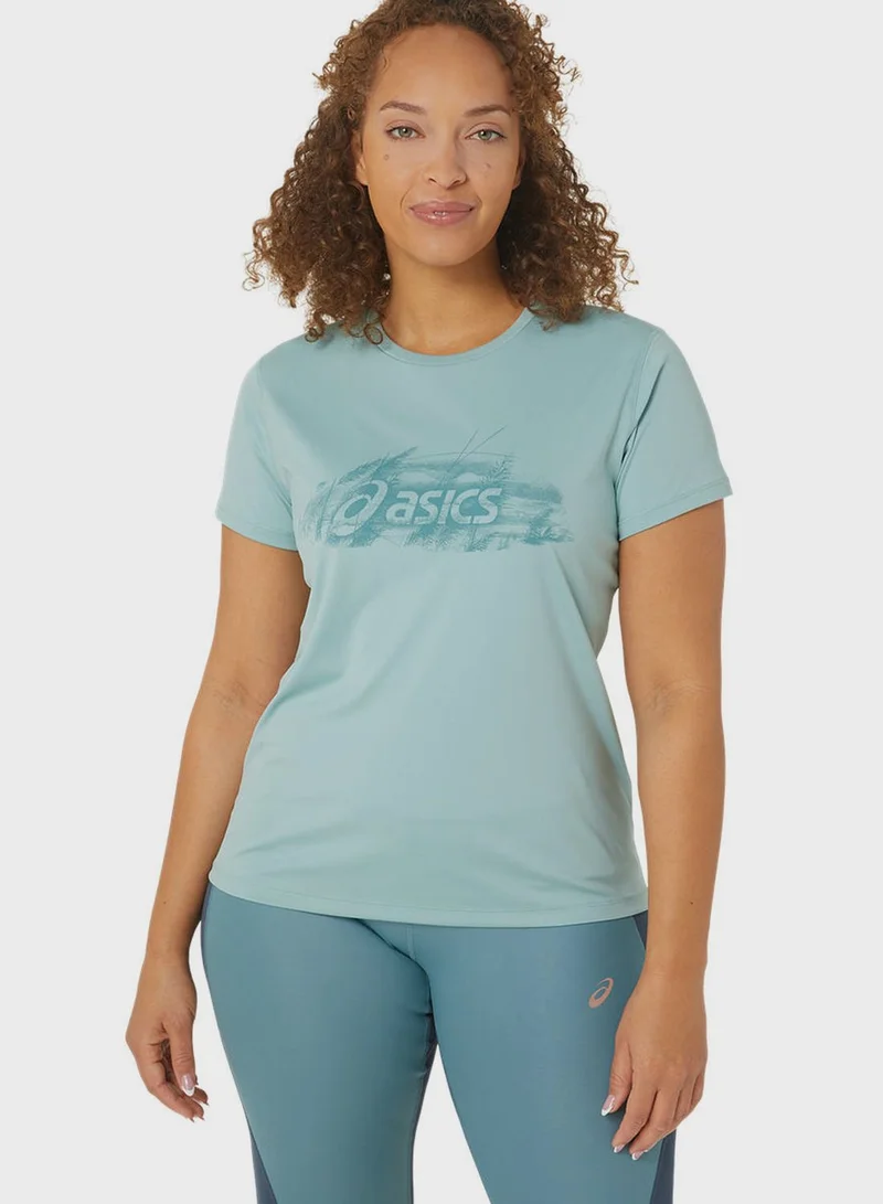 asics Nagino Graphic Run T-shirt