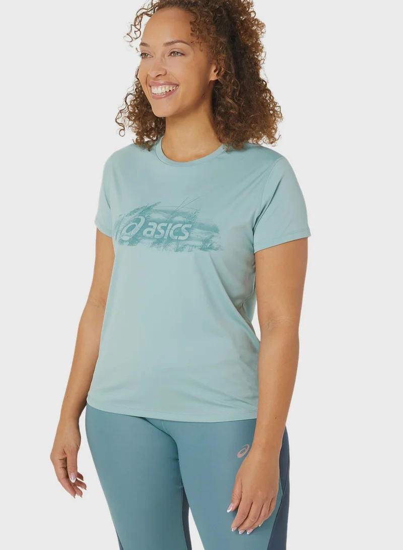 asics Nagino Graphic Run T-shirt