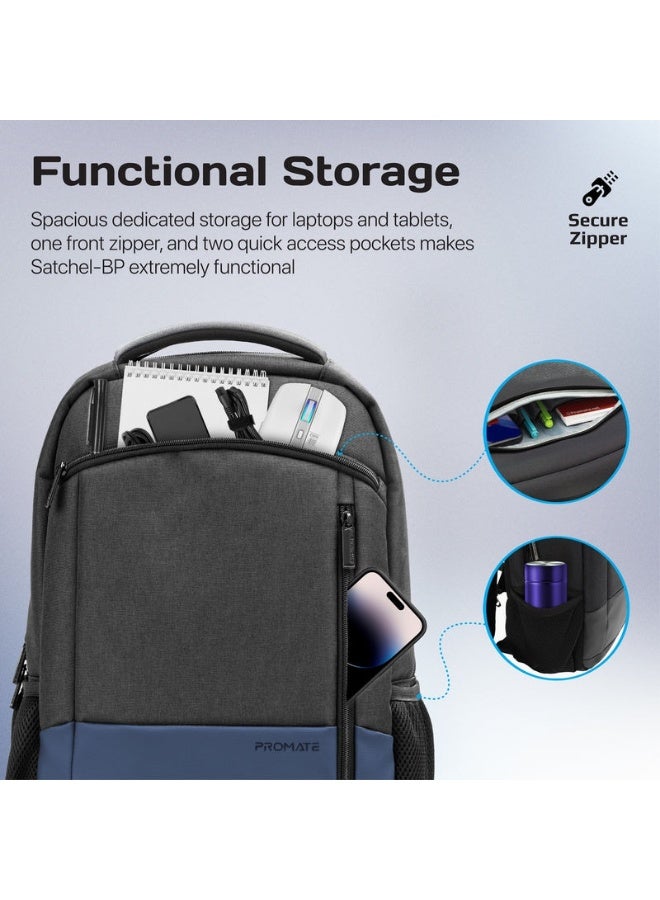 Promats Promate SleekComfort™ 15.6" Laptop Backpack With Multiple Pockets  - Image 2