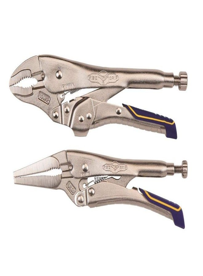 IRWIN VISE-GRIP Locking Pliers (10-Inch) & Linesman Pliers (6-Inch) Combo (IRHT82588) - Image 2