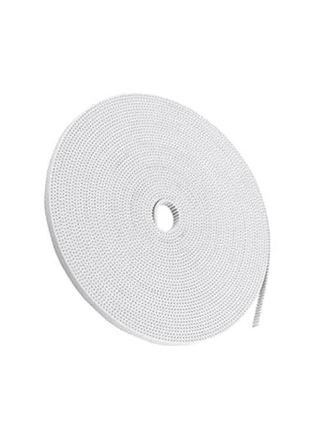 White 10M 6mm PU Timing Belt High Abrasion Resistance For Intelligent Plotters - Image 1