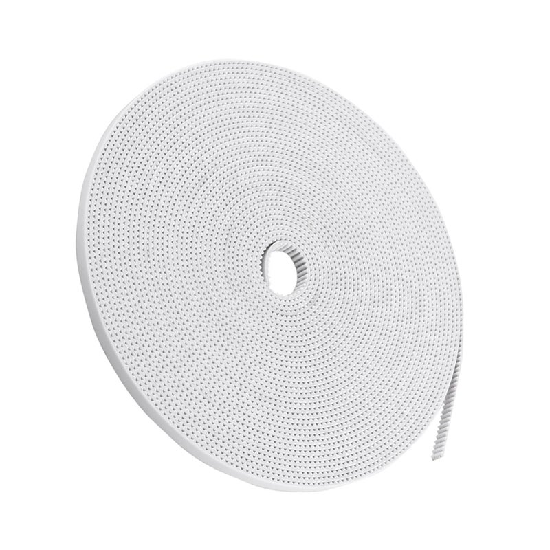 White 10M 6mm PU Timing Belt High Abrasion Resistance For Intelligent Plotters - Image 2