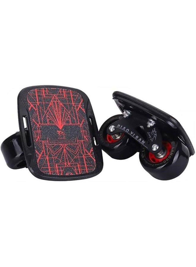 general Outdoor sports drift skates, portable lightweight free skates for street walking, professional double drift boards, teen birthday gifts - Image 1