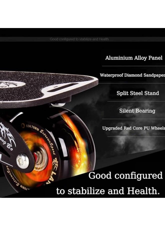 general Outdoor sports drift skates, portable lightweight free skates for street walking, professional double drift boards, teen birthday gifts - Image 2