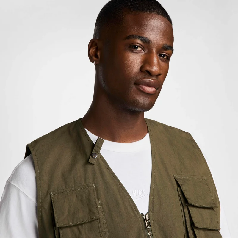 Nike Green Men's Life Utility Gilet for Men | Best Price UAE