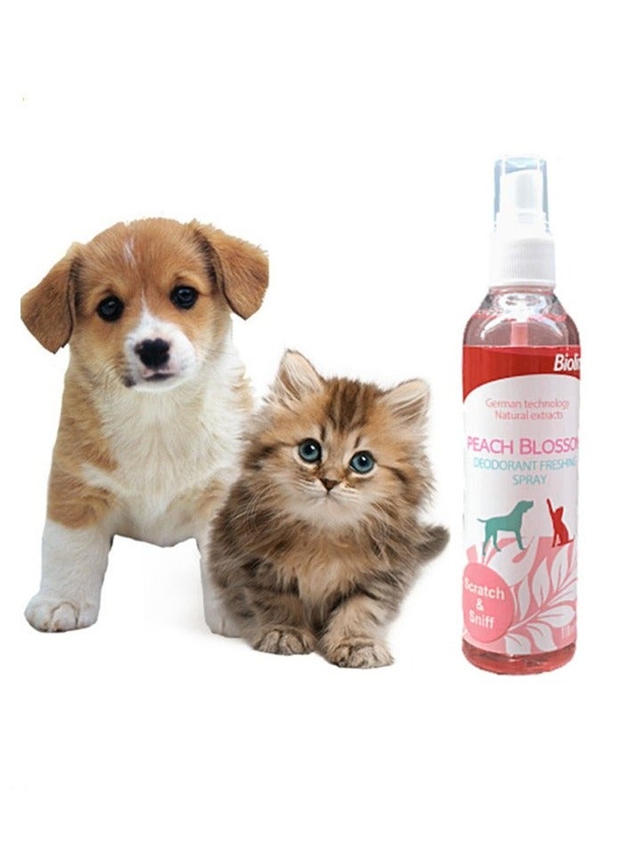 Bioline Peach Blossom Deodorant Freshing Spray 2X118ml - Image 2