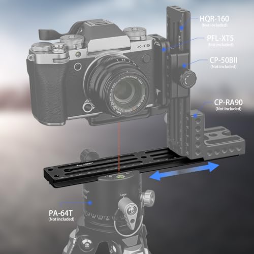 Haoge 220mm Multi-Purpose Long Quick Release Extender Rail Sliding Plate for Camera Tripod Ballhead Clamp fit Benro Arca Swiss Sunwayfoto - Image 4