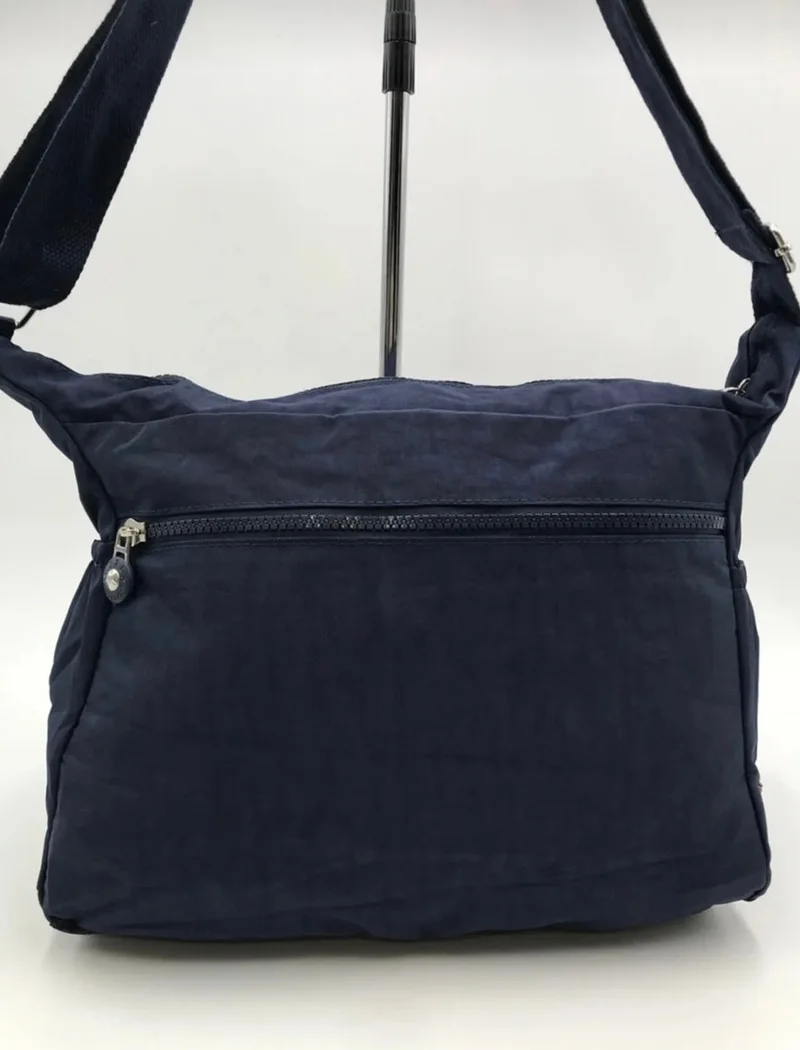 Duomino Fcstore Clinkir Waterproof Navy Blue Crinkle Shoulder Bag / Messenger / Crossbody / Multi Pocket