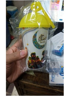 Ramadan Kids Cartoon Cup with Lid and Flexible Straw - Safe Plastic, Perfect for Cold Drinks - pzsku/Z36E2839578603F772F08Z/45/_/1740826352/460ea517-2aac-4363-84a0-9c84f8714dc6