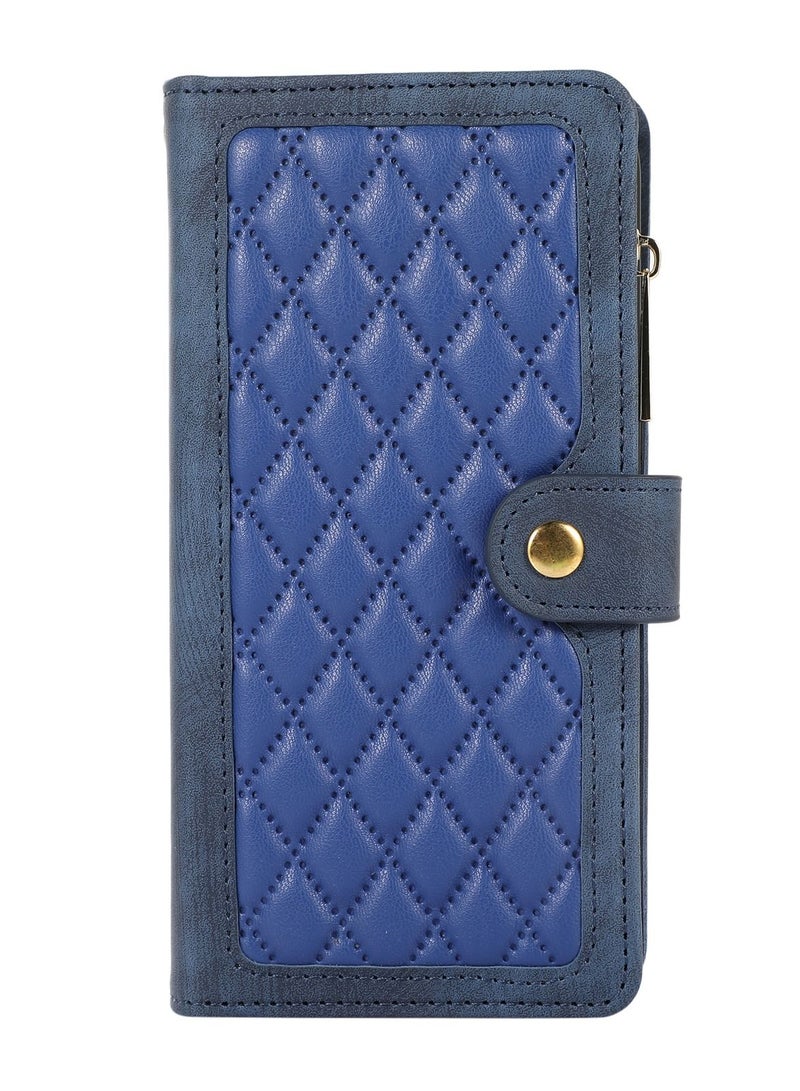 Suteni Flip Cover Card Slots Leather Phone Case for Samsung - Image 1