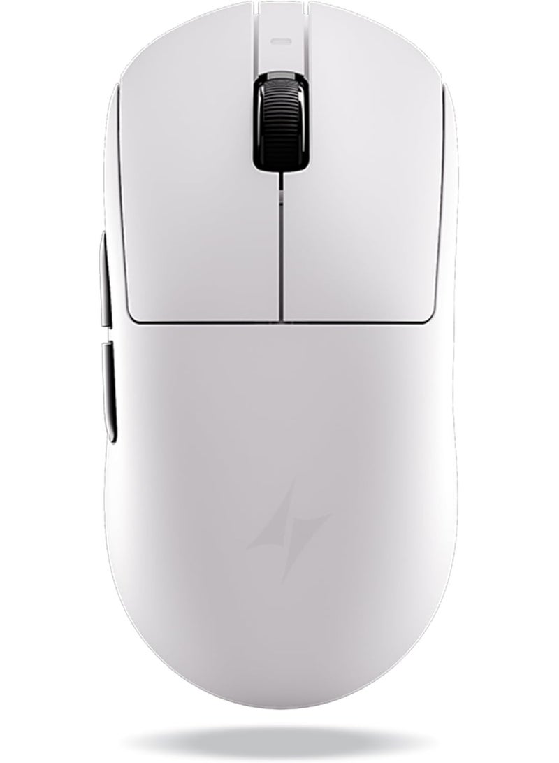اي تي كي ماوس ألعاب لاسلكي ATK Dragonfly A9 Plus، مستشعر PAW3950 Ultra، دقة 42000 DPI، معدل استجابة 8000Hz، اتصال ثلاثي الأوضاع، وزن خفيف 53 جم - Image 1