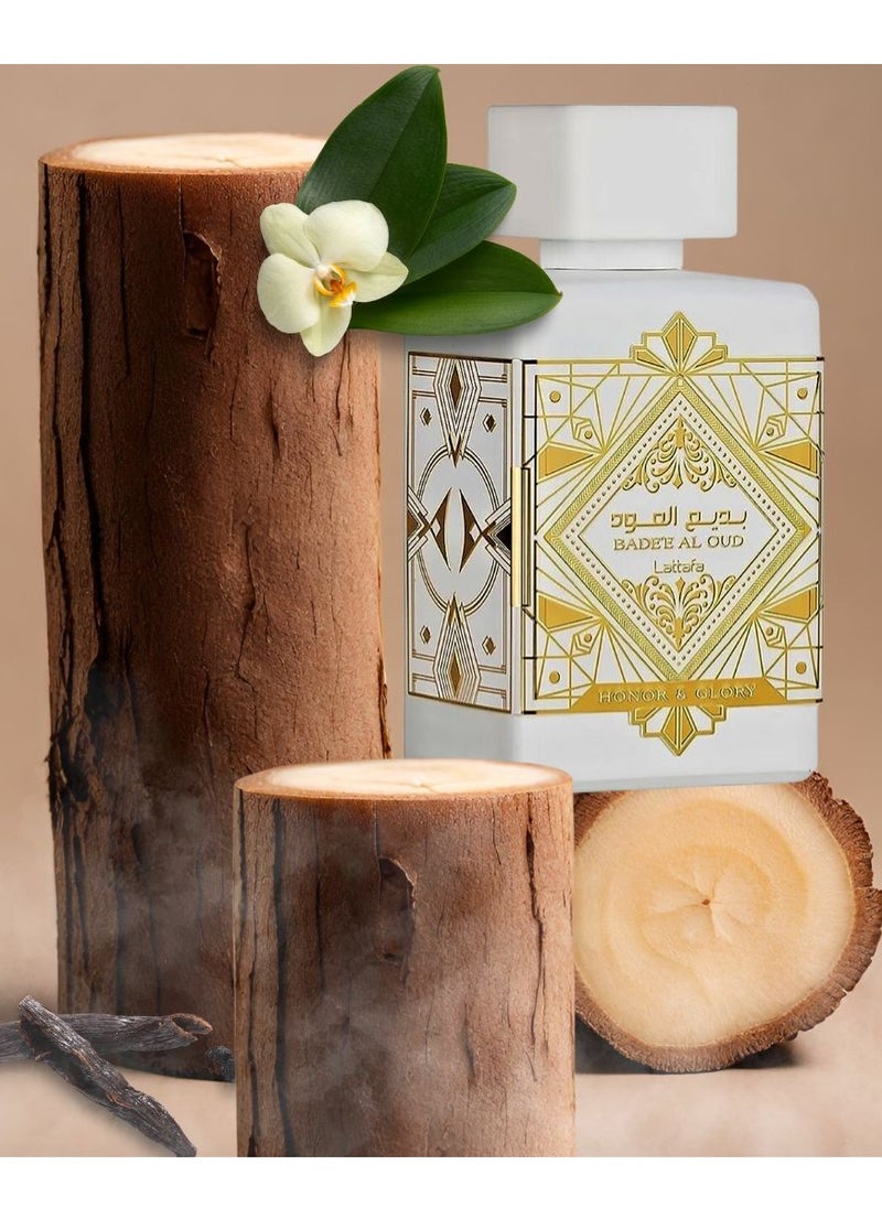 Lattafa Badee Al Oud Honor & Glory Eau de Parfum Unisex - 100 ml  - Image 3