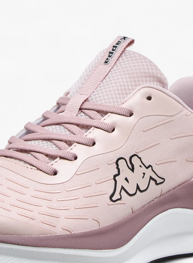 Kappa Women's Logo Detail Sports Shoes with Lace-Up Closure